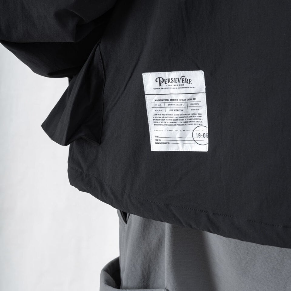 多功能連帽鋪棉外套