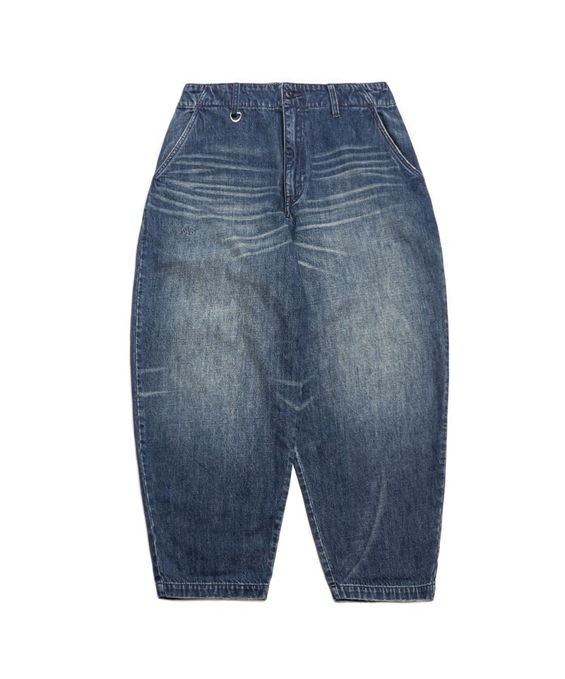 水洗貓鬚牛仔長褲 ENZYME-STONEWASHED HIGE JEANS