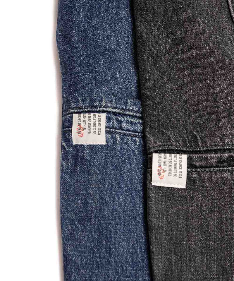 水洗貓鬚牛仔長褲 ENZYME-STONEWASHED HIGE JEANS
