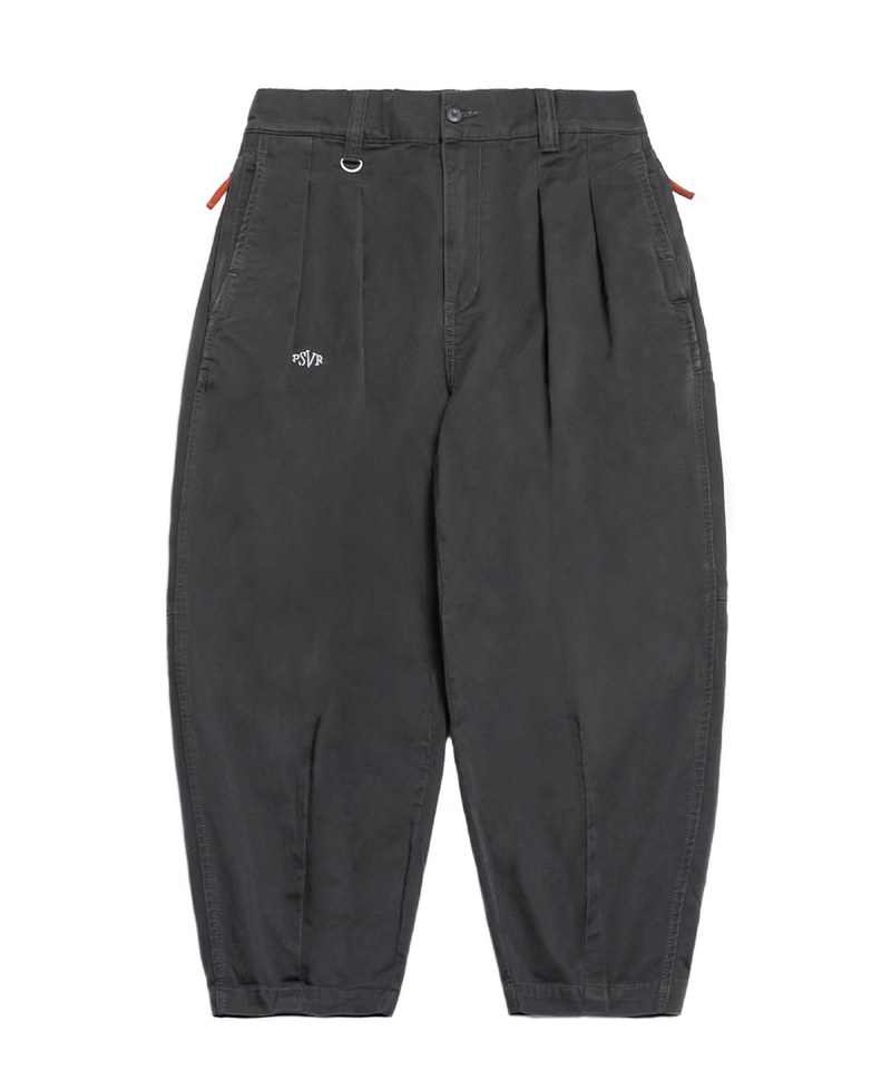 氣球錐形長褲 DOUBLE PLEATED BALLOON TAPERED PANTS