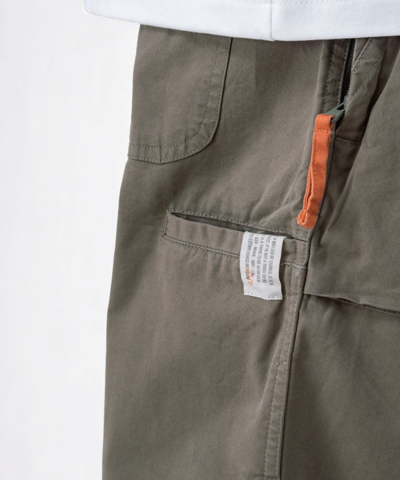 立體口袋海軍長褲 3D POCKET TAPERED PANTS