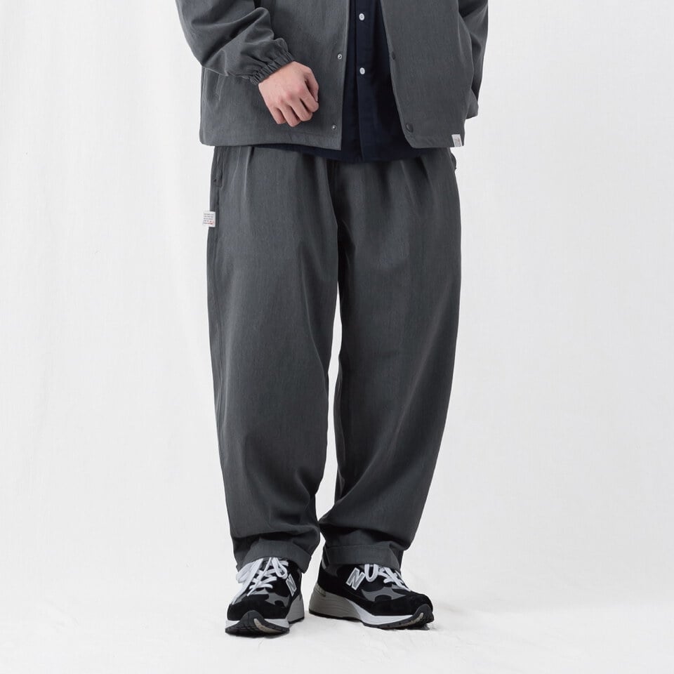 PSV1618-252 西裝面料打摺錐形褲