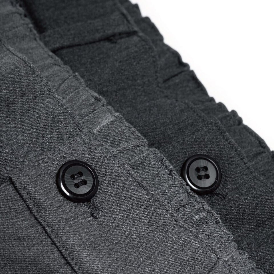 西裝面料打摺錐形褲