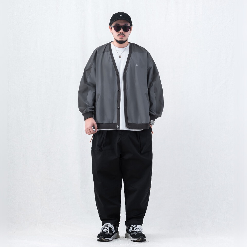 PSV1627-262 海軍長褲 ENZYME-WASHED TAPERED PANTS