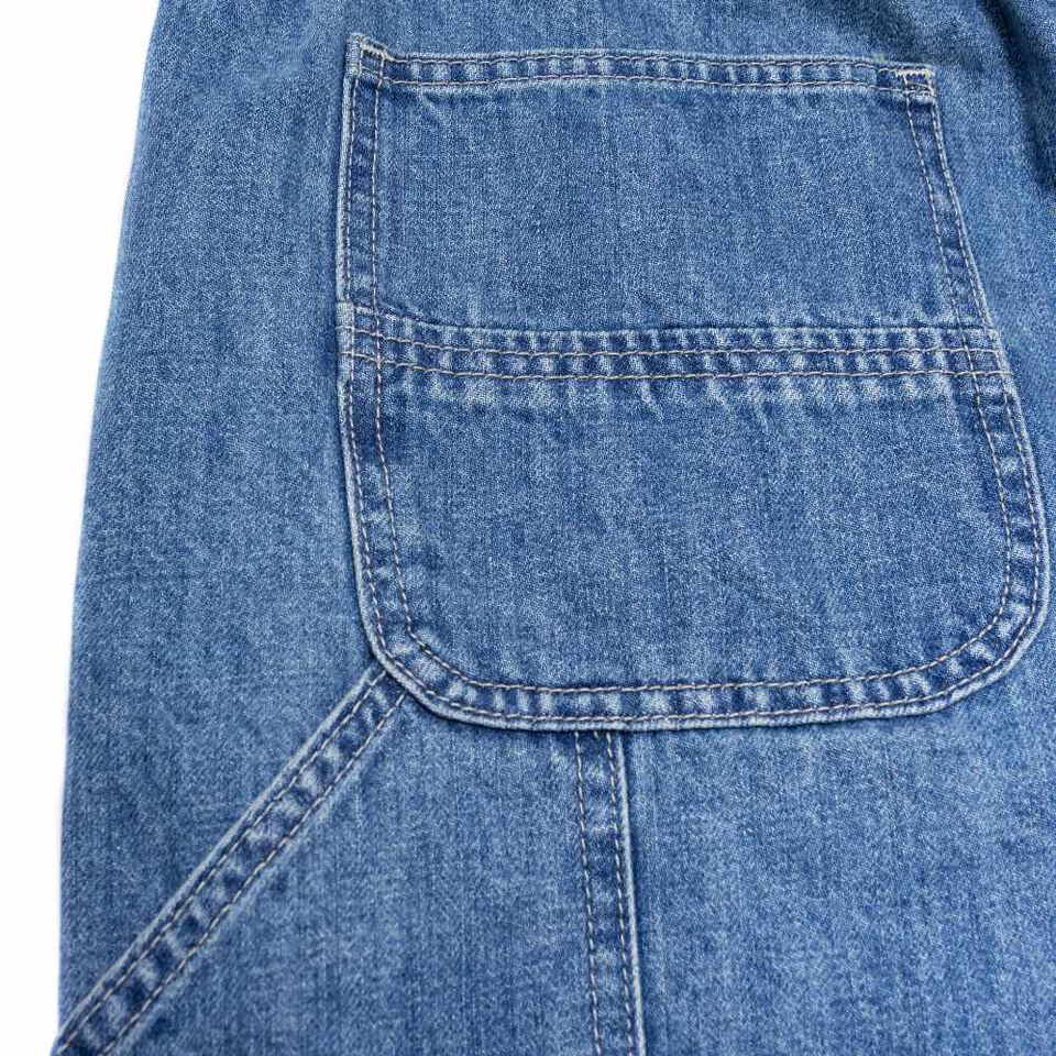 PSV1628-262 海軍長褲 ENZYME-WASHED TAPERED PANTS