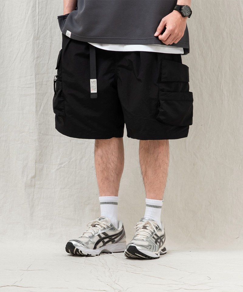 PSV1702-241 防潑水尼龍軍短褲 WATER-REPELLENT NYLON CARGO SHORTS
