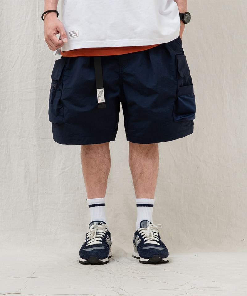 防潑水尼龍軍短褲 WATER-REPELLENT NYLON CARGO SHORTS