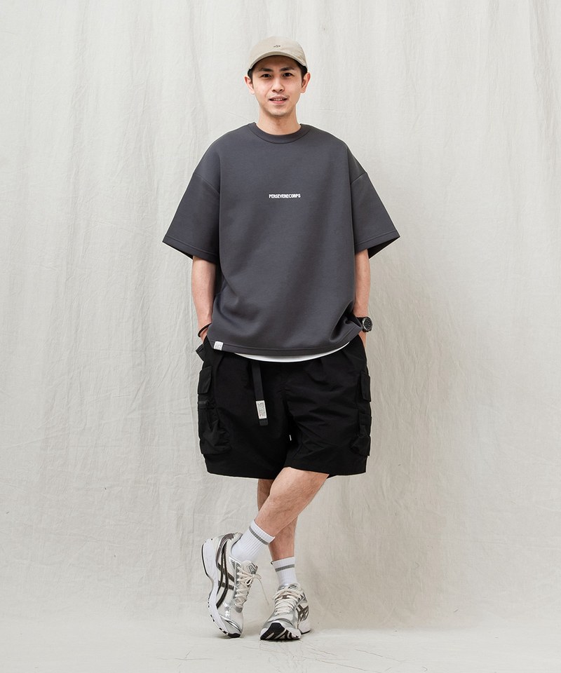 防潑水尼龍軍短褲 WATER-REPELLENT NYLON CARGO SHORTS