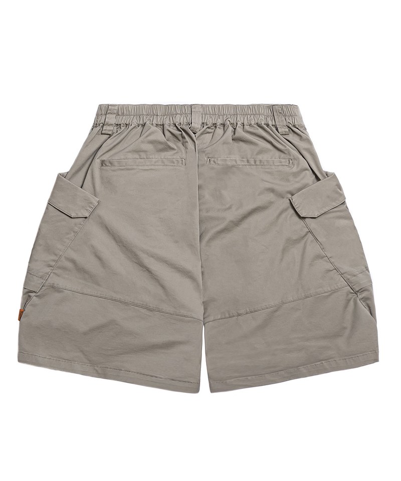 PSV1705-241 立體口袋軍短褲 WASHED MULTI-POCKET CARGO SHORTS