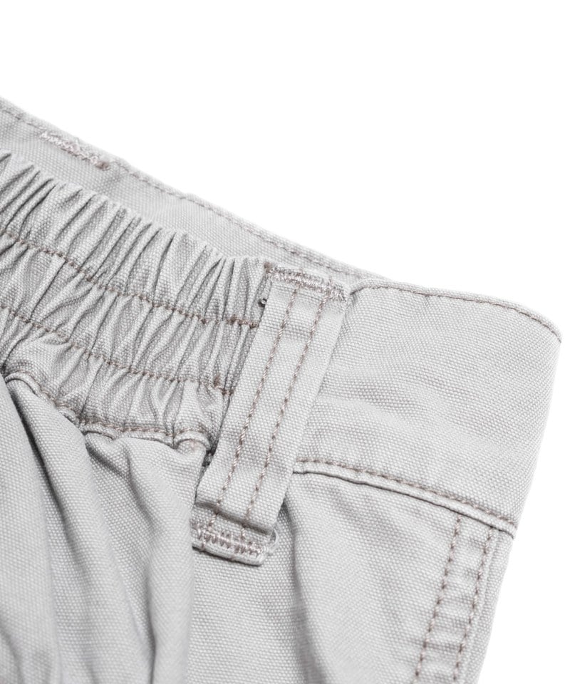 水洗雙摺軍短褲 washed double-pleated cargo shorts