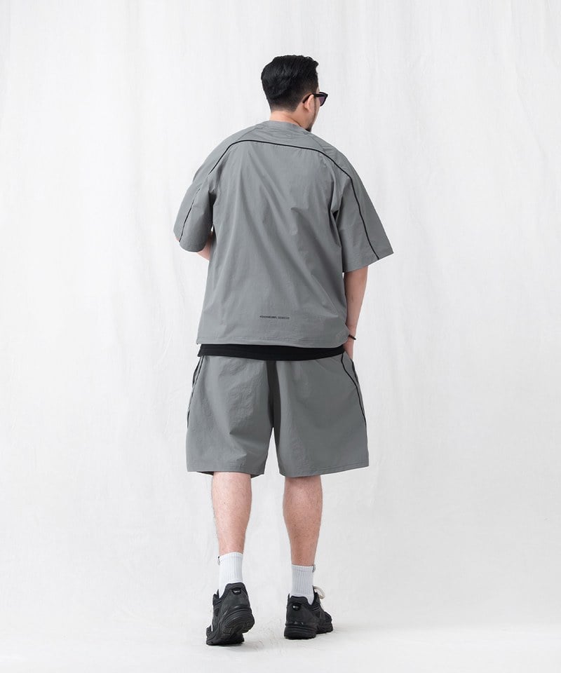 PSV1712-251 出芽飾邊短褲 MATTE NYLON WATER-REPELLENT SHORTS