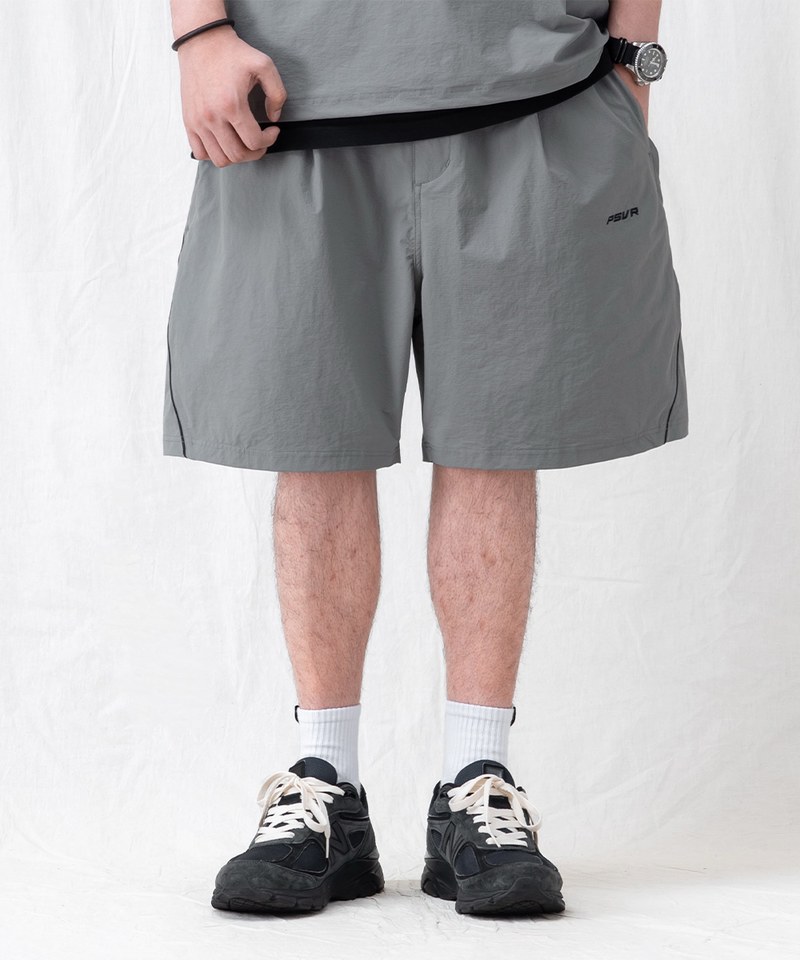 PSV1712-251 出芽飾邊短褲 MATTE NYLON WATER-REPELLENT SHORTS