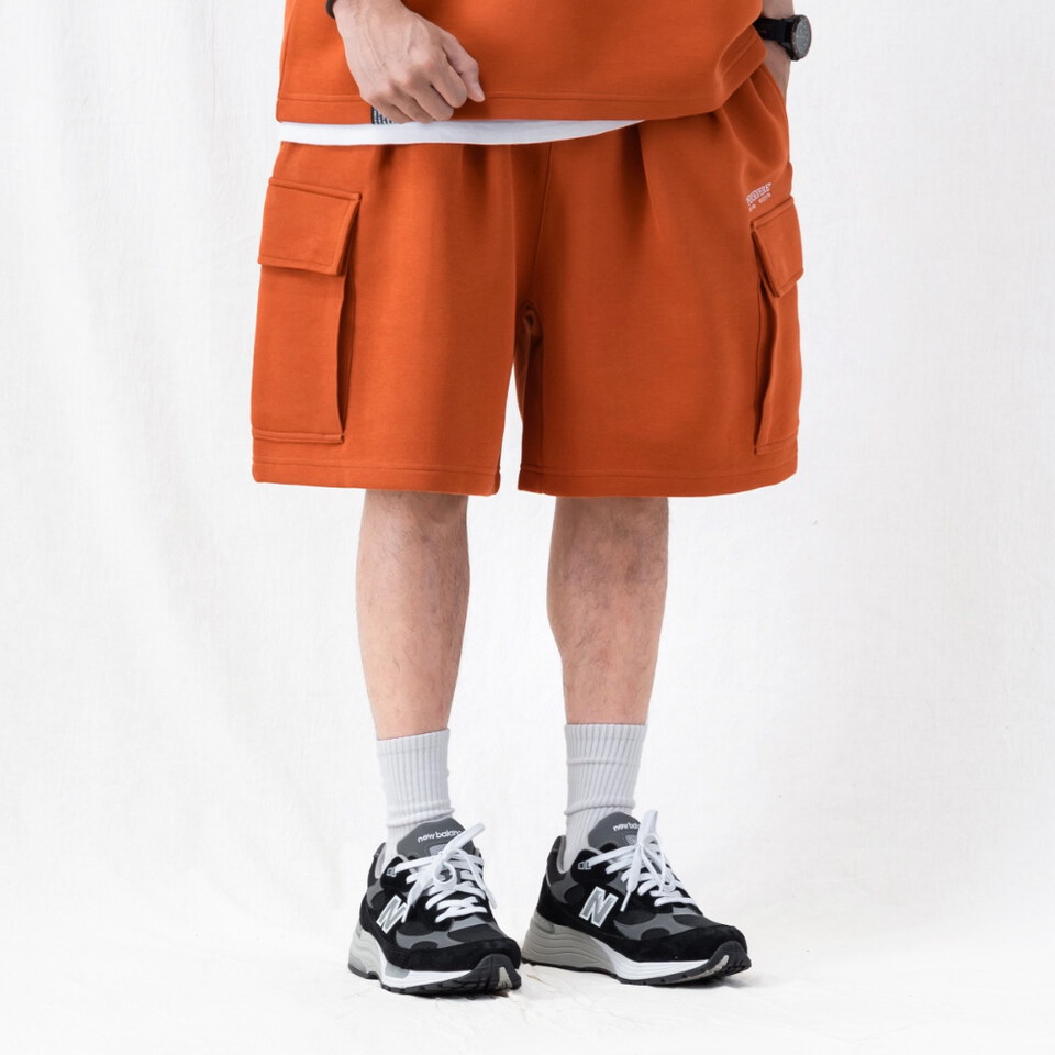 寬版棉套裝口袋短褲 LOOSE FIT COTTON SHORTS