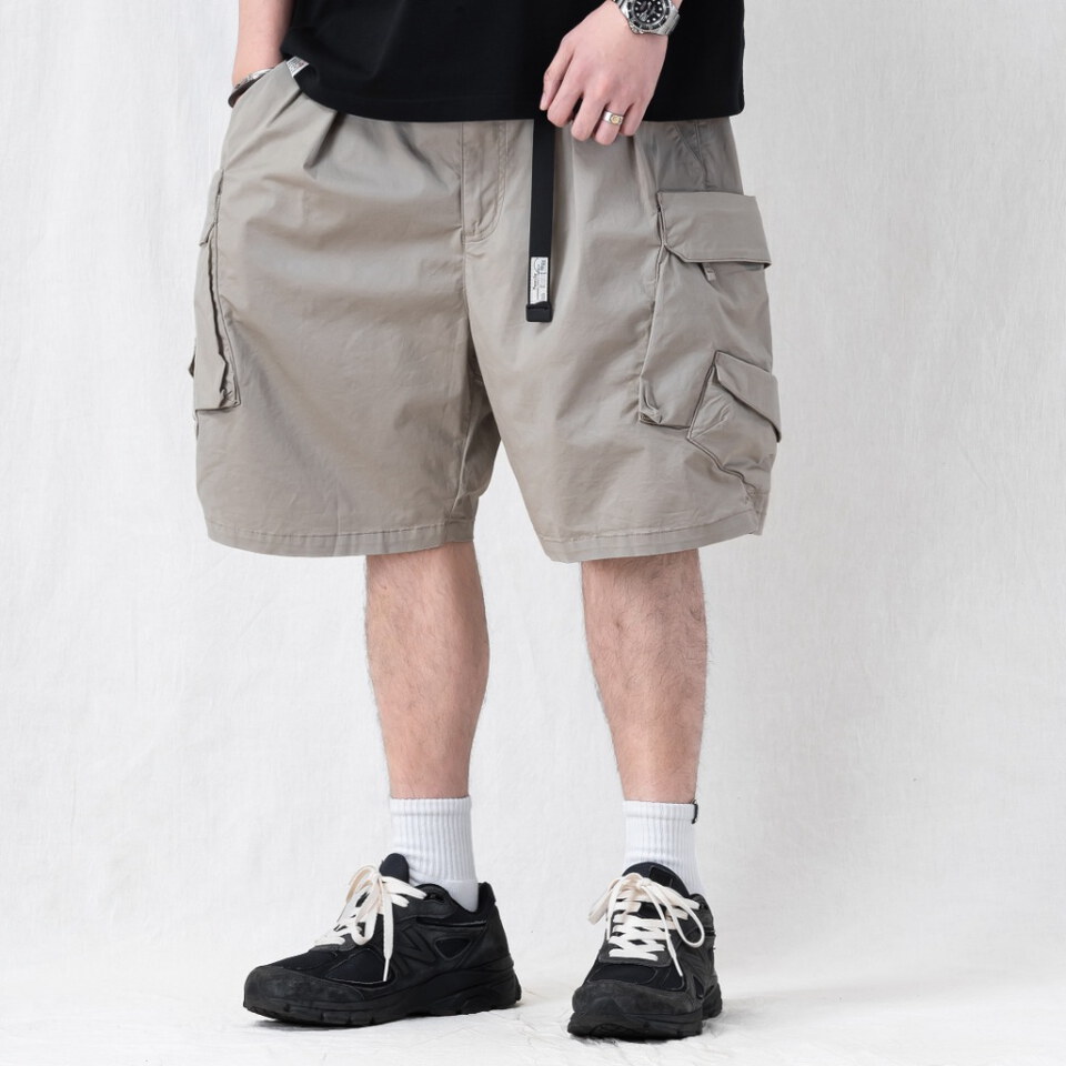 PSV1718-261 水洗雙口袋短褲 DOUBLE POCKET SHORTS