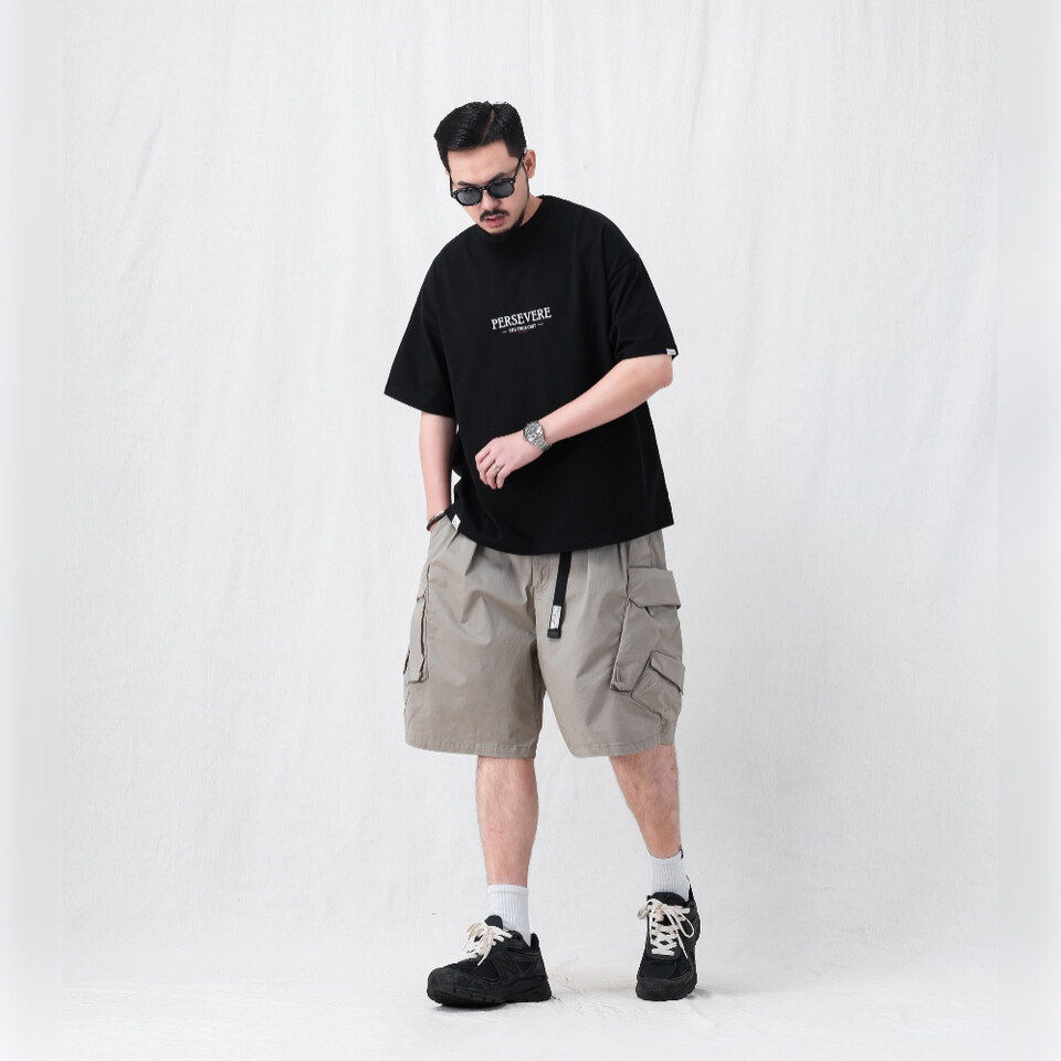 PSV1718-261 水洗雙口袋短褲 DOUBLE POCKET SHORTS