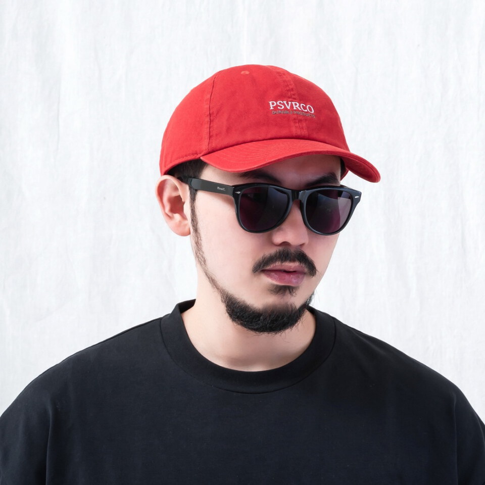 品牌斜紋老帽 SLOGAN TWILL DAD CAP