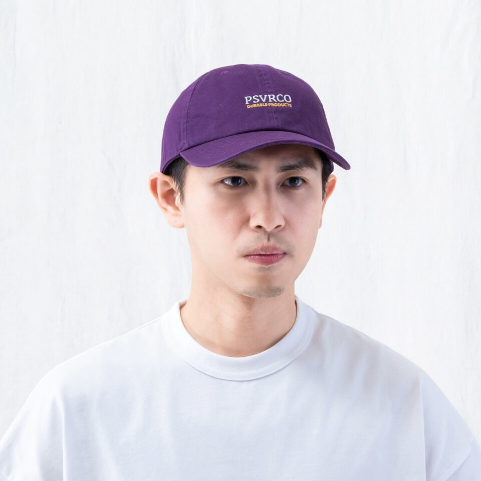 PSV2308-262 品牌斜紋老帽 SLOGAN TWILL DAD CAP