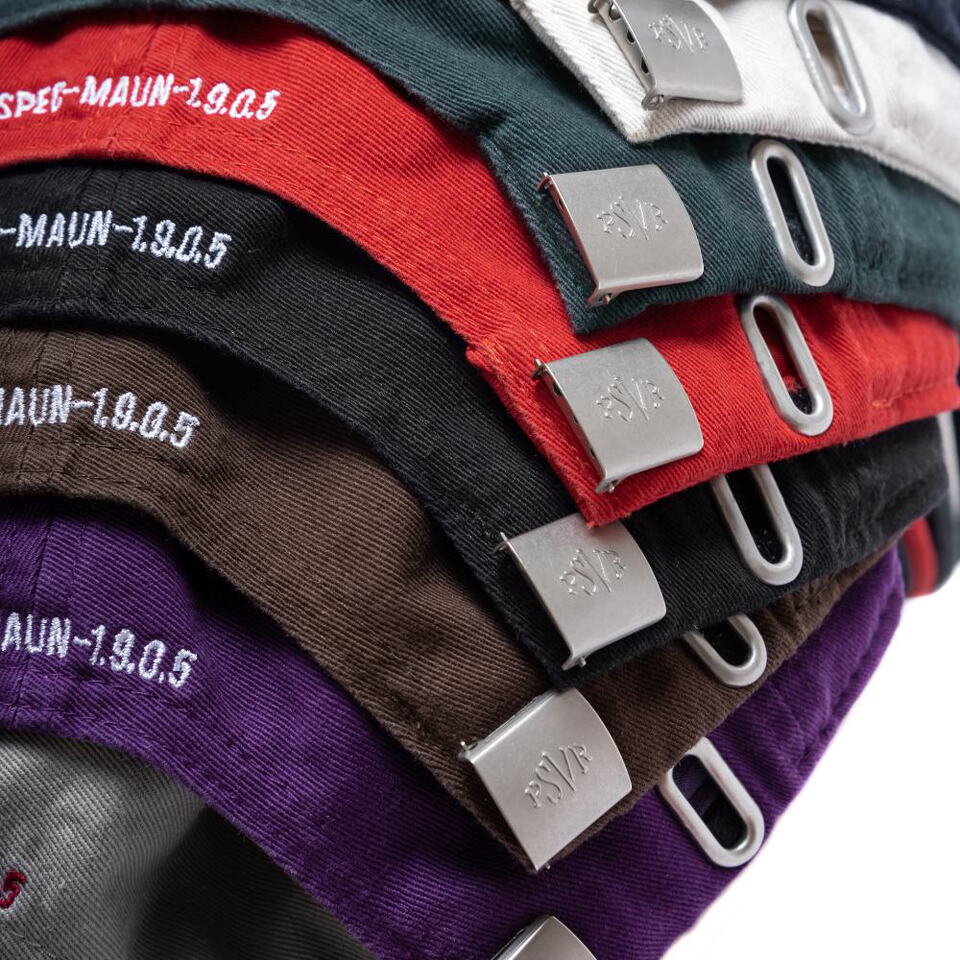 品牌斜紋老帽 SLOGAN TWILL DAD CAP