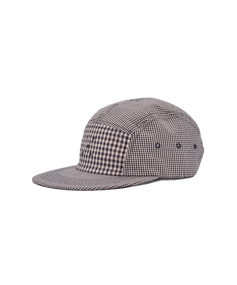 格紋五片帽 five panel hat