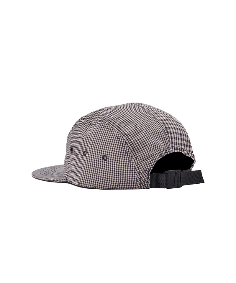 格紋五片帽 five panel hat