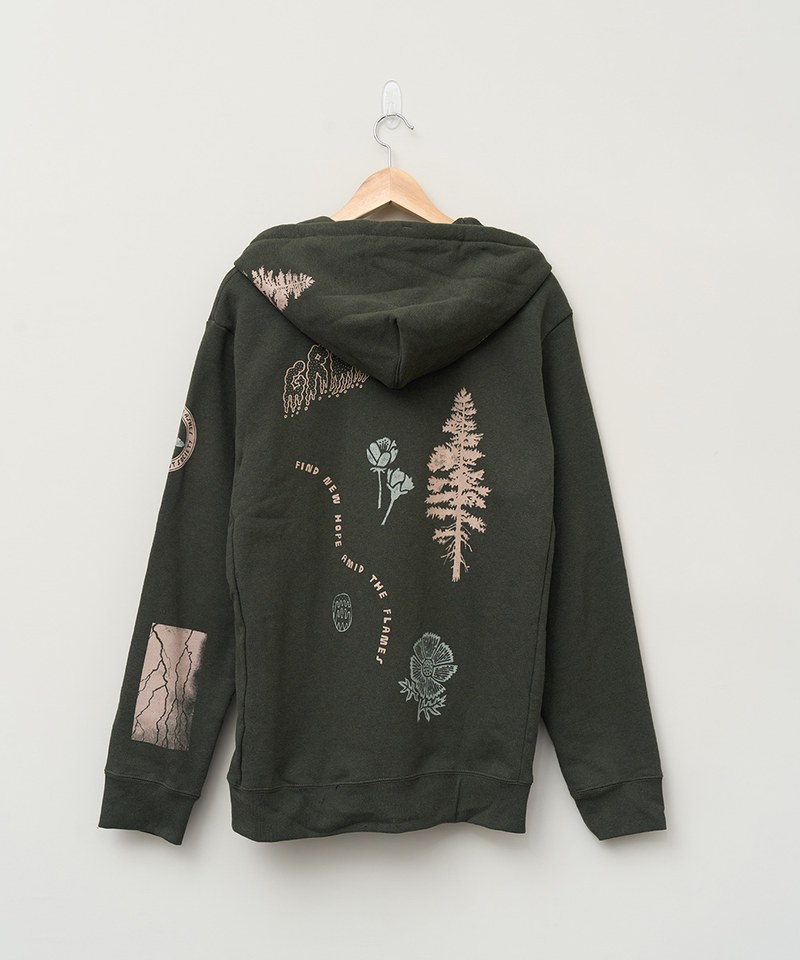 連帽圖TEE Pyrophytes Uprisal Hoody