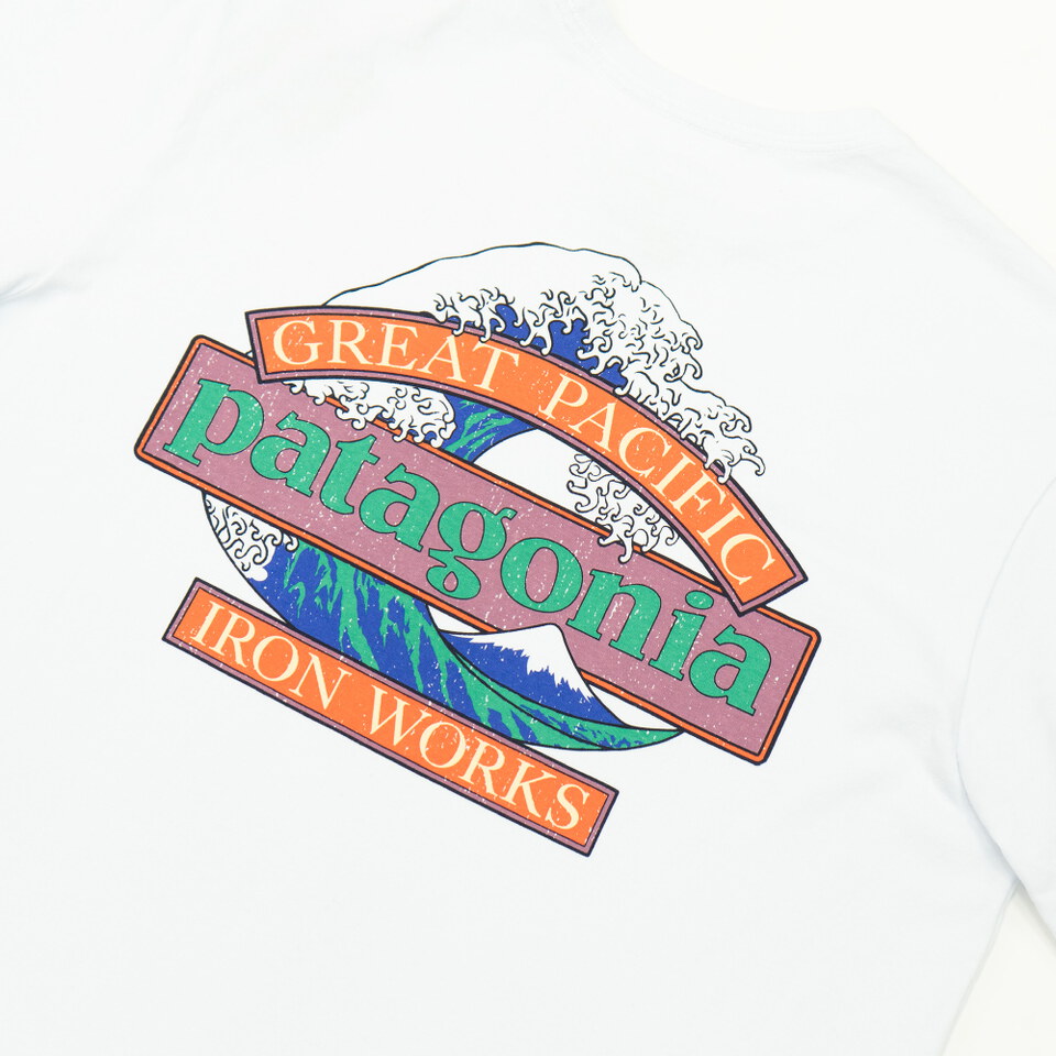 PTG0133-261 圖像短袖上衣 M's Great Waves Responsibili-Tee