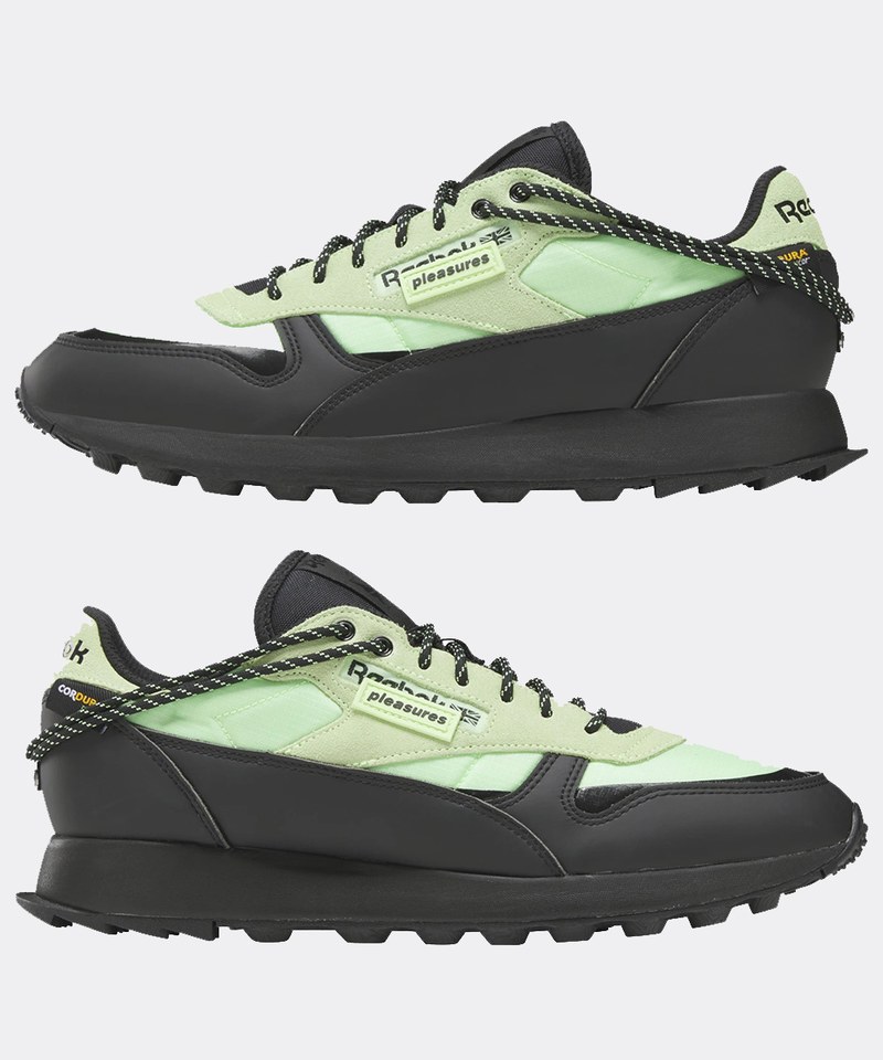 聯名運動鞋 Reebok x Pleasures Classic Leather Trail