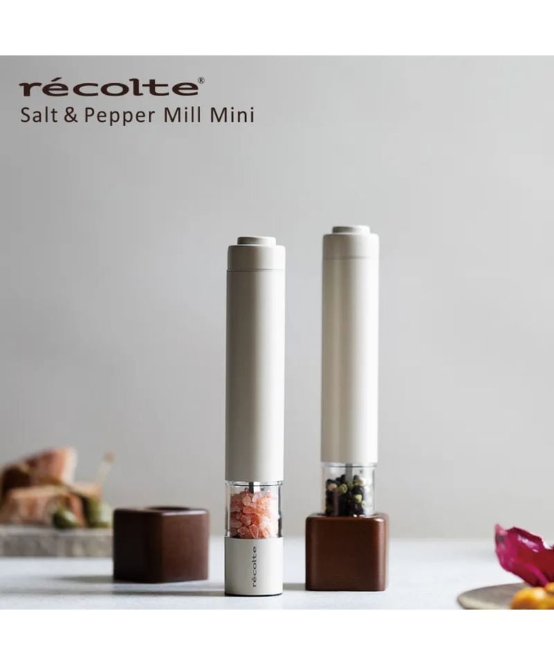 recolte Salt ＆ Pepper Mill Mini 電動研磨器