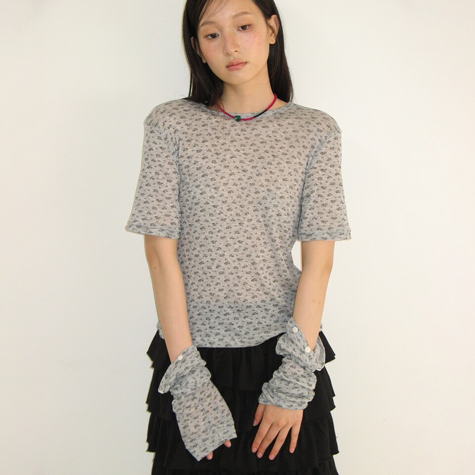 可拆式上衣 DETACHABLE BUTTON SLIM LONG SLEEVE