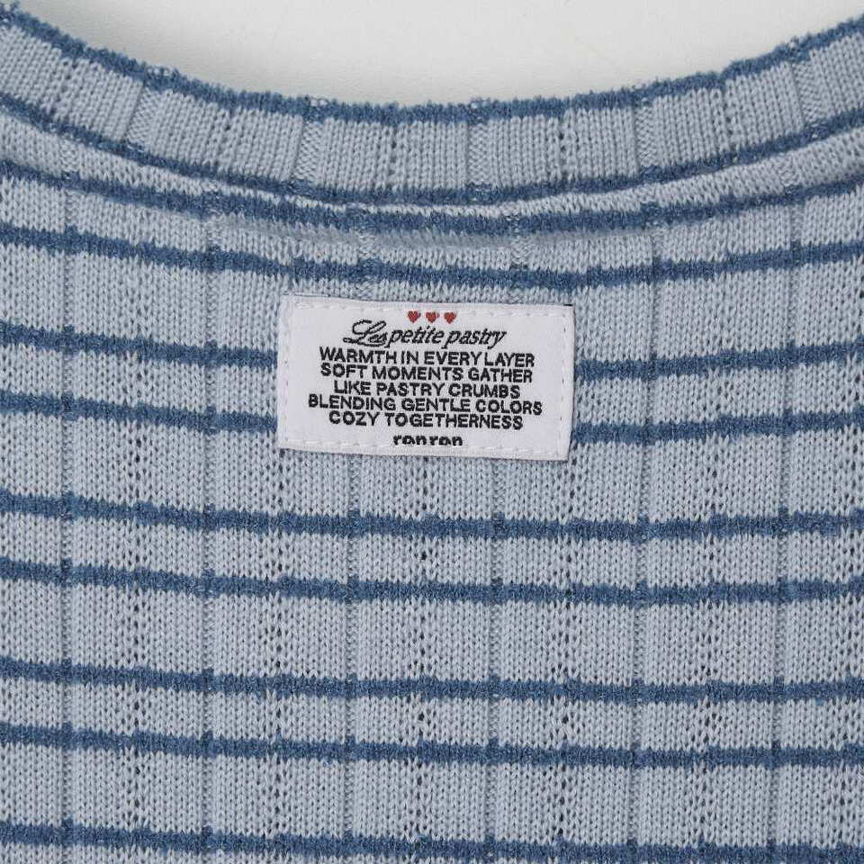 RON0102-262 條紋短袖上衣 STRIPE SLIM FIT SHORT SLEEVE