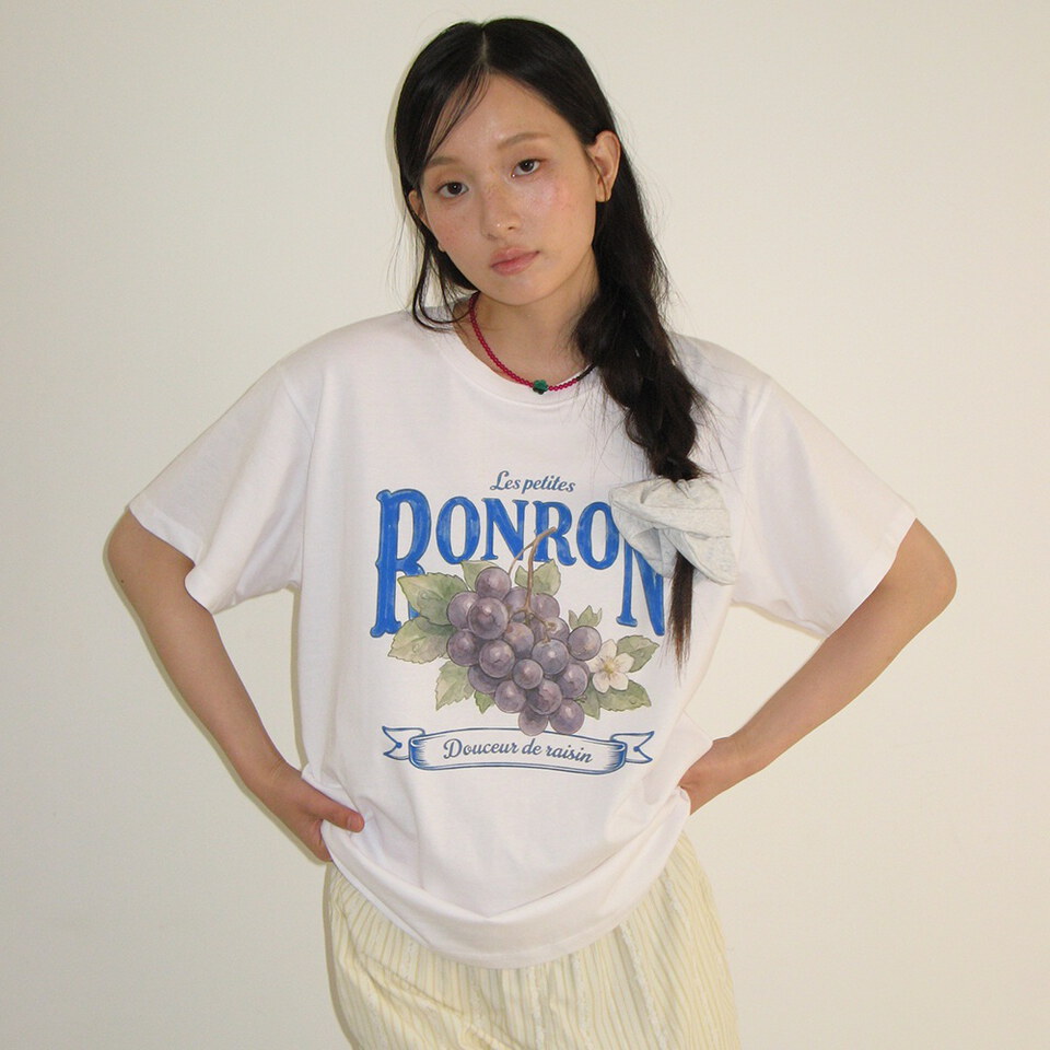 葡萄圖案上衣 VINTAGE GRAPE BASIC FIT T SHIRT
