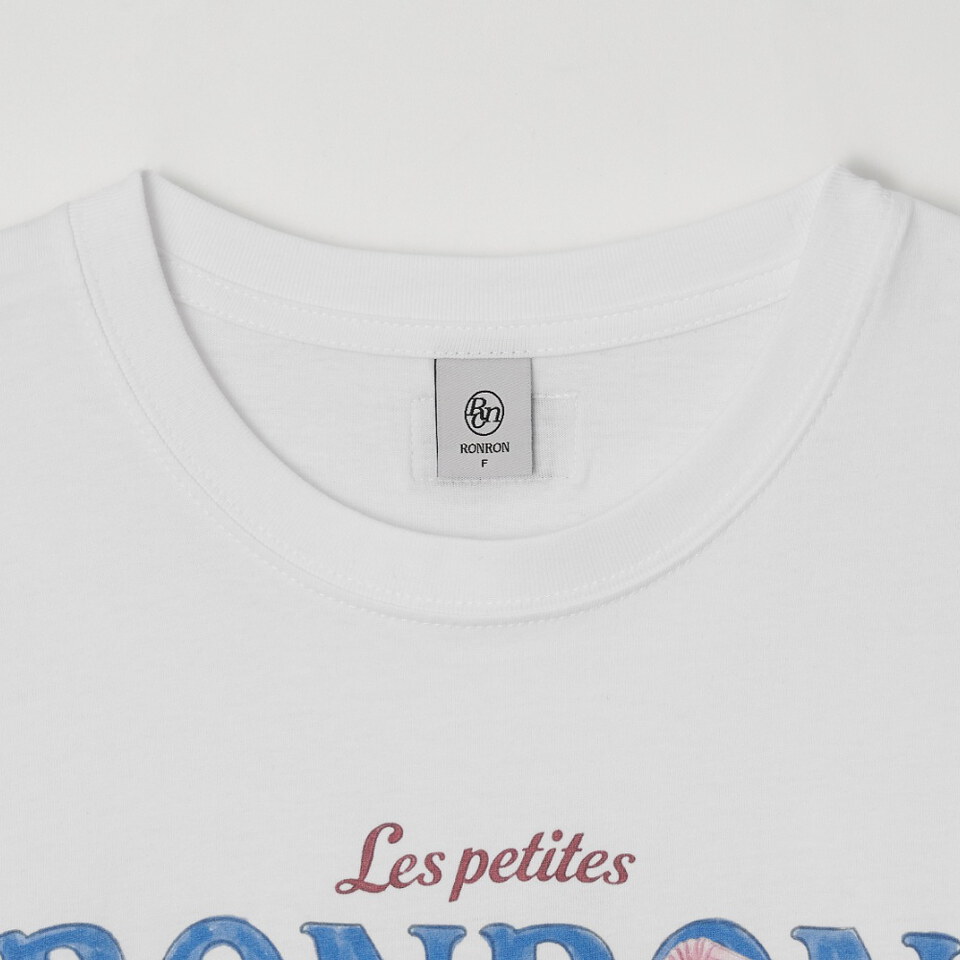 RON0105-262 抹茶圖案上衣 RIBBON MATCHA BASIC FIT T SHIRT