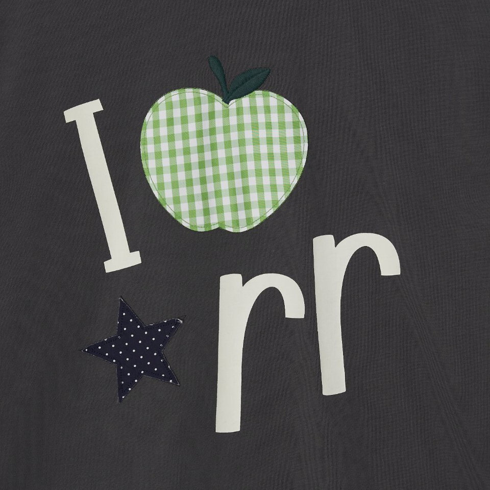 RON0107-262 印花短袖上衣 I RR APPLIQUE BASIC FIT T SHIRT