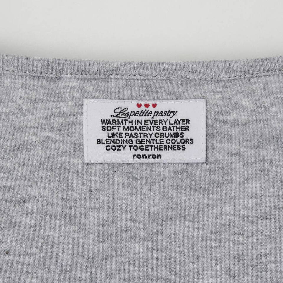 RON0108-262 層次格紋上衣 CARDIGAN LAYERED SOFT CHECK T SHIRT