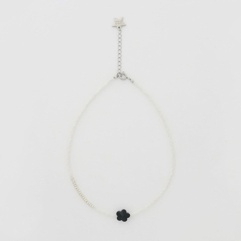 RON2101-262 花朵串珠項鍊 FLOWER MINI BEADS NECKLACE