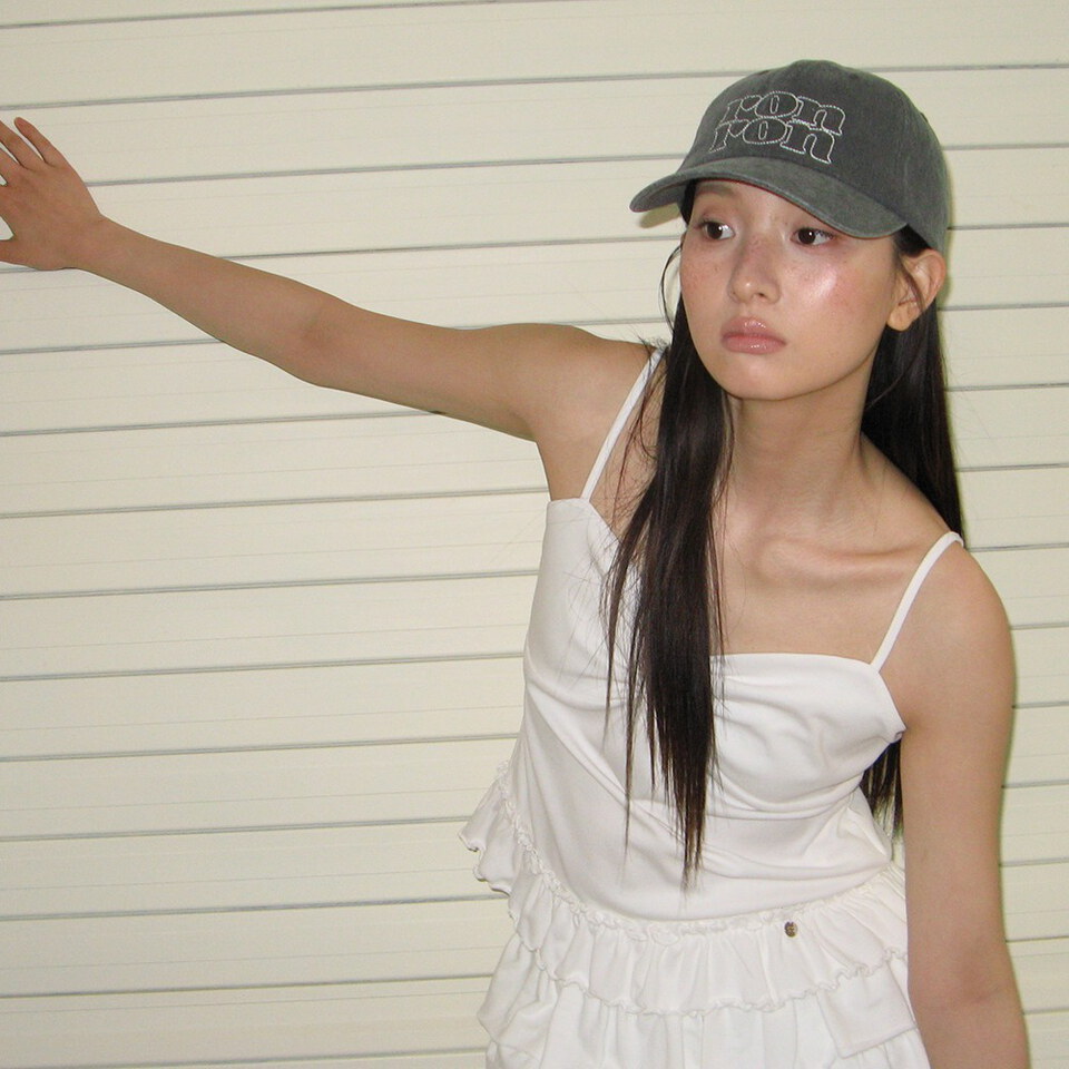 RON2301-262 車線棒球帽 STITCH LOGO PIGMENT BALL CAP