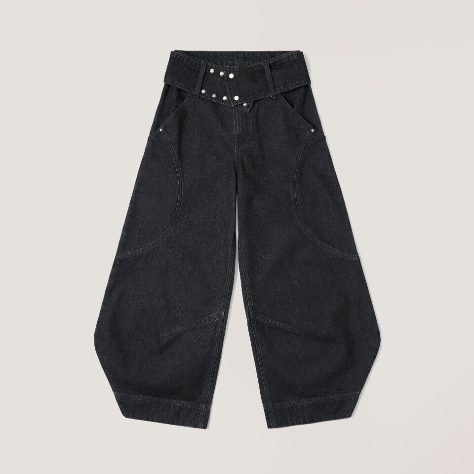 RTE1601-261 Shift Panel Denim Trousers