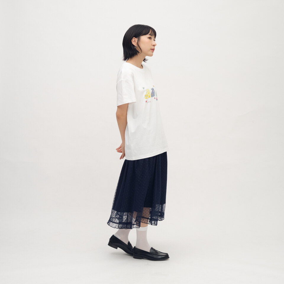 貓貓翹屁股寬鬆TEE
