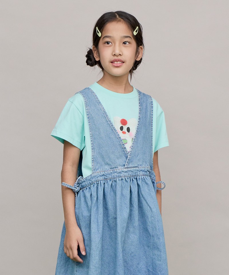 豹紋聖代小兔小童TEE