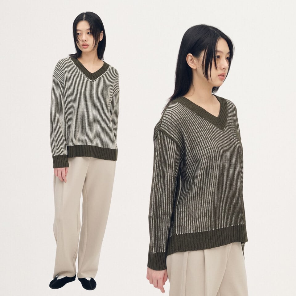 雙面穿針織上衣