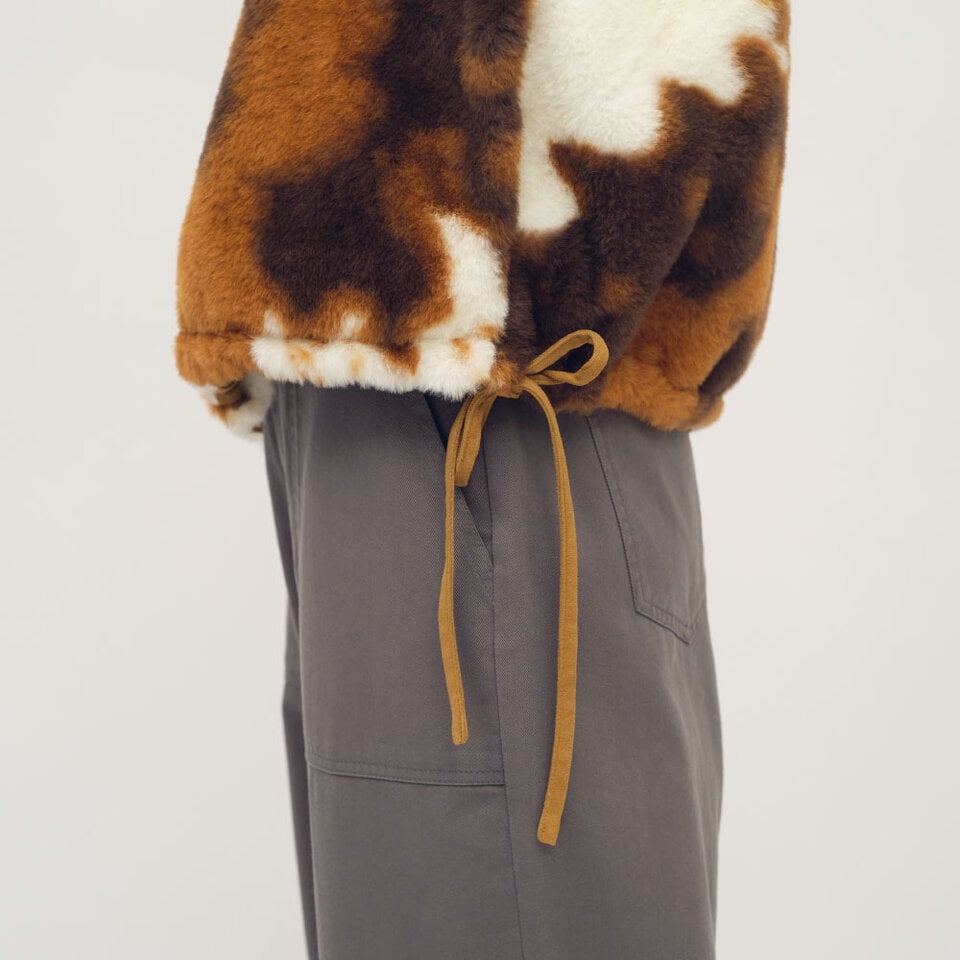 SAA1131-261 雙面穿麂皮毛毛背心