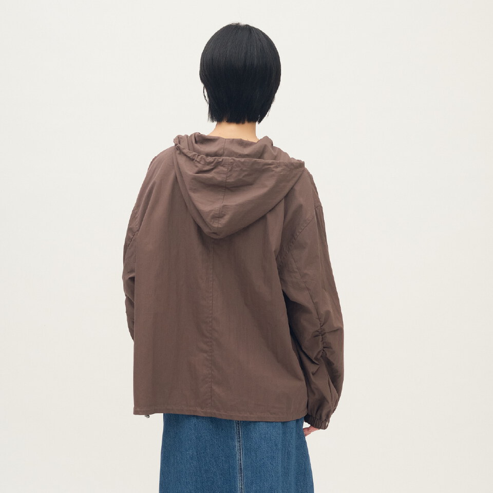 大口袋連帽工裝外套