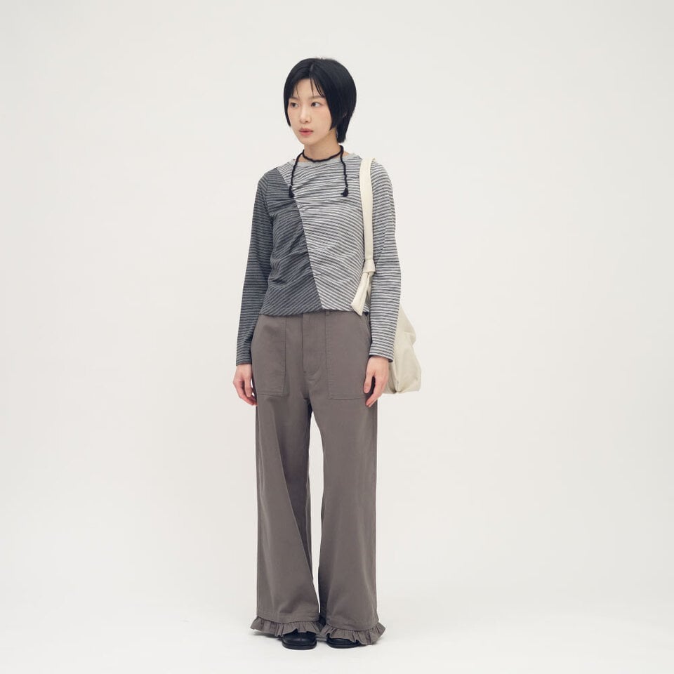 SAA3021-252 皮感斜跨羊角包