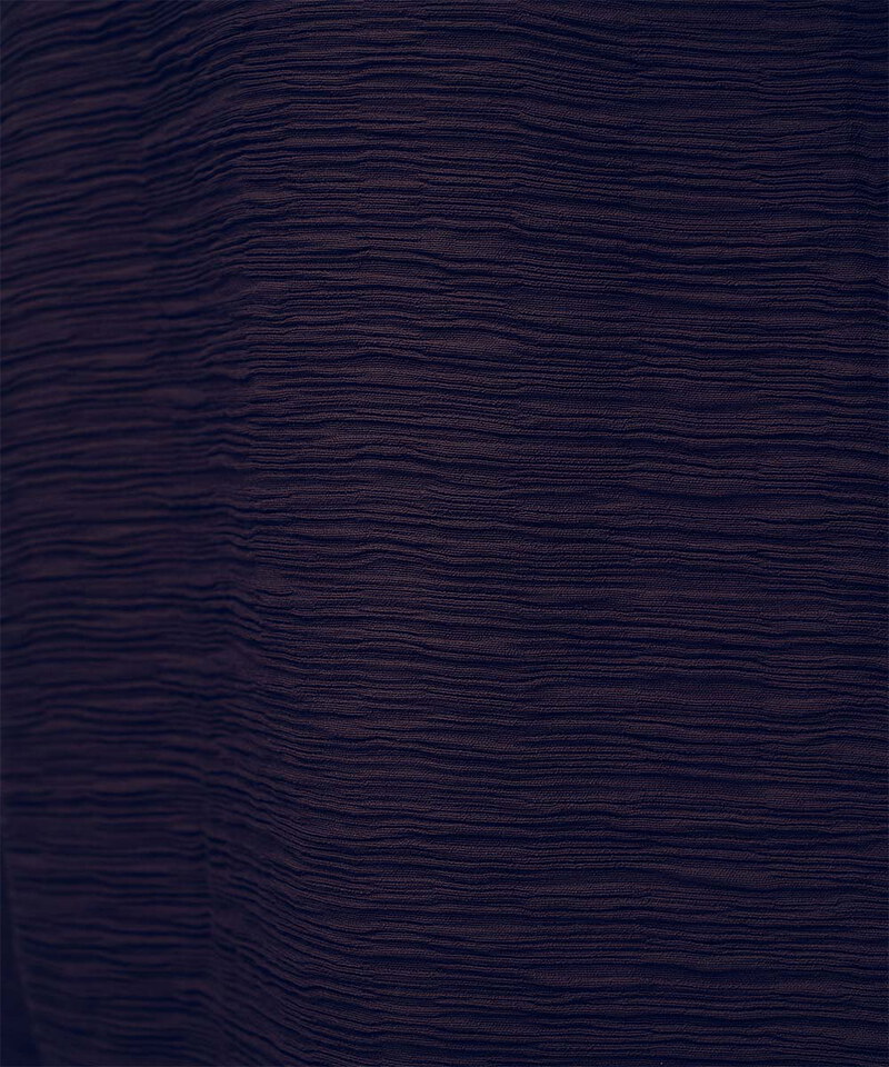 短版壓紋抽繩襯衫