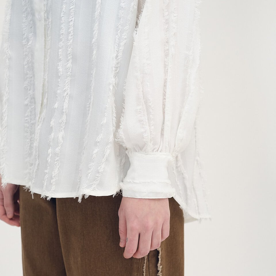 緹花襯衫