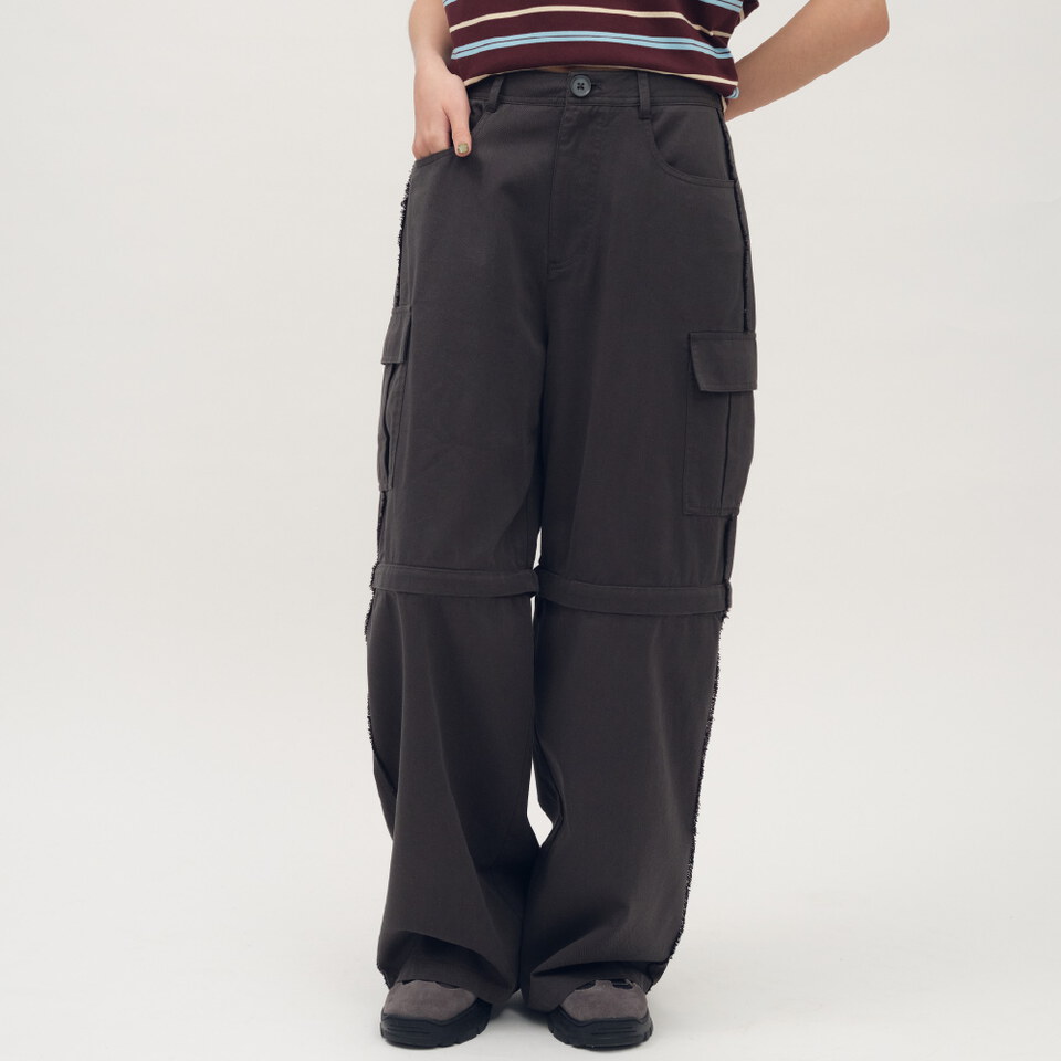 SAA4024-261 2WAY可拆工裝寬褲