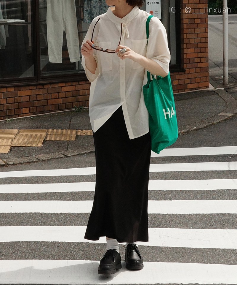 涼感修身尾裙