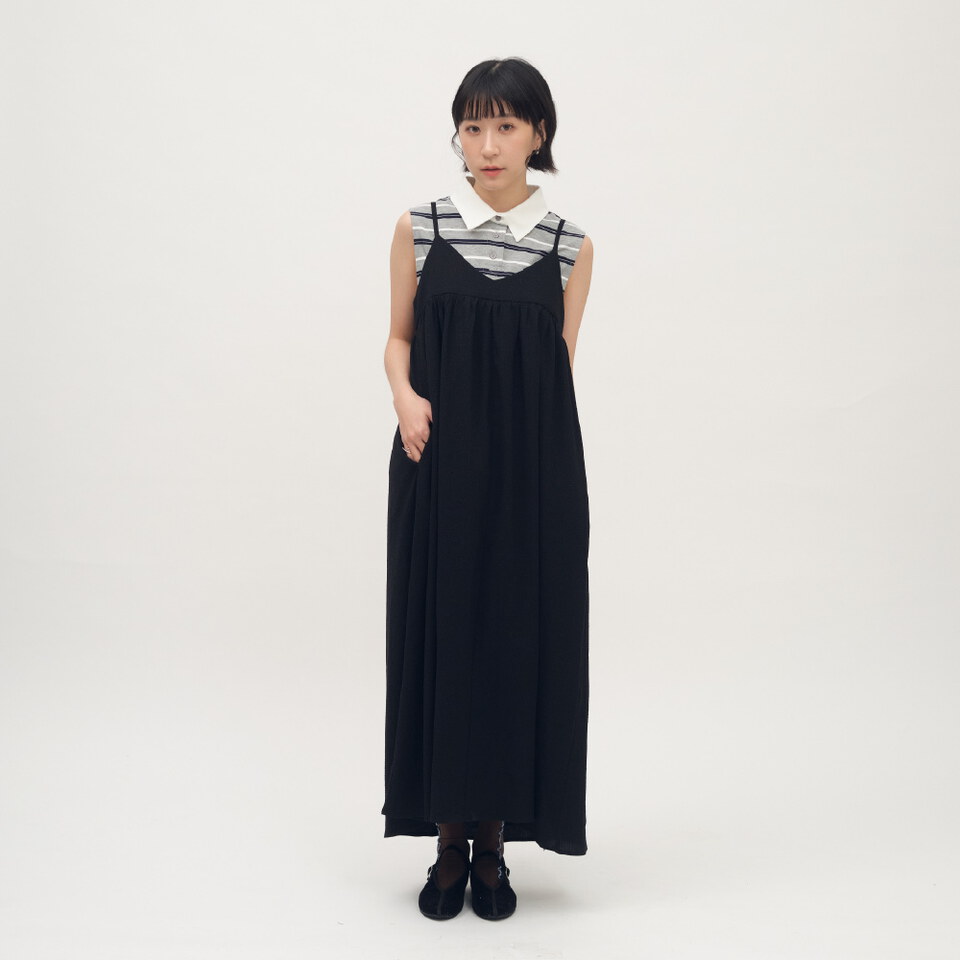 泡泡紗正反穿洋裝