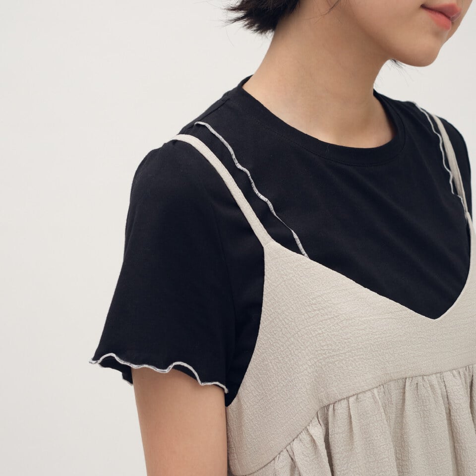 泡泡紗正反穿洋裝