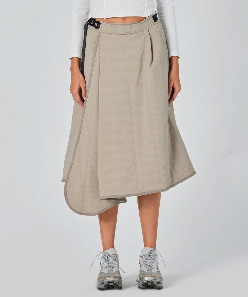 SFL9912W-242 長裙 Quilted Midi Skirt